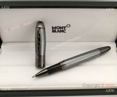 Copy Montblanc Daniel Defoe Rollerball Pen Gray Writers Edition Pen